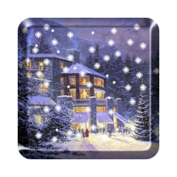 Painted Xmas Live Wallpaper HD