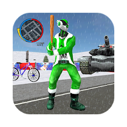 Santa Claus Rope Hero Vice Town Fight Simulator