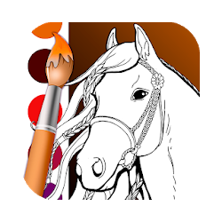 Horse Coloring Book