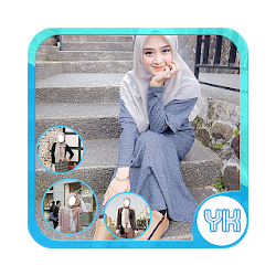 OOTD الحجاب الأزياء محرر الصور