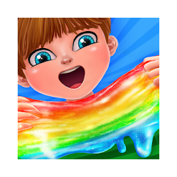 Six Gallon Slime Maker Rainbow Glitter