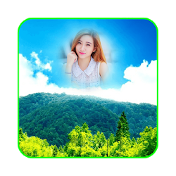 Green Hill Frame Collage