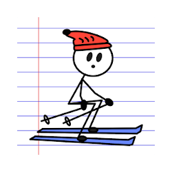 Stick Man Sports Ski Games