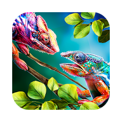 سحلية بطل متعددة البقاء على قيد الحياة سيم