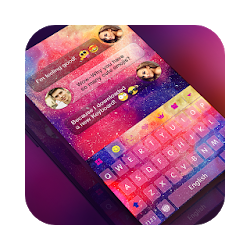 Keyboard -BotoColorful Galaxy