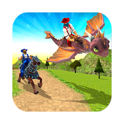 Dragon world flying simulator تنزيل Dragon world flying simulator Free لـ Android