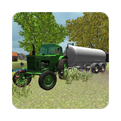 Classic Tractor 3D Milk