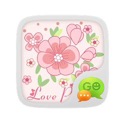 GO SMS Pro Love Petal Theme EX