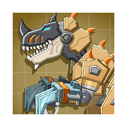 Desert T-Rex Robot Dino Army