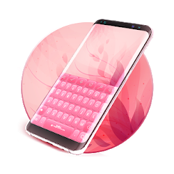 لوحة المفاتيح زائد لينة الوردي