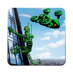 سحلية كبيرة لنا تجسس تحويل ألعاب الروبوت بدون طيار