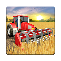 Tractor Farming  Tractor Trolley Cargo Driver 3D