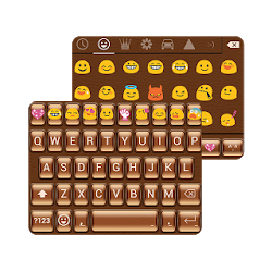 Leather Love Emoji Keyboaard