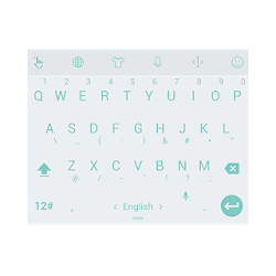 موضوع لوحة المفاتيح FlatWGren