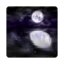 Night Water Ripples Wallpaper