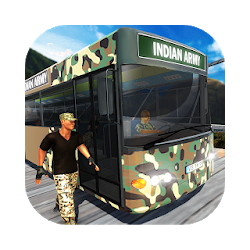 Indian Army Off-Road Bus Driver Driving Simulator