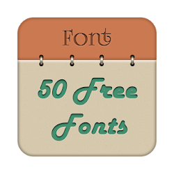 50 Fonts for Samsung Galaxy 6