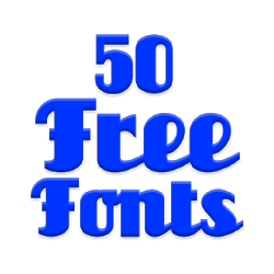 Fonts for FlipFont 50 1