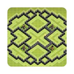 Maps of Clash of Clans 2020