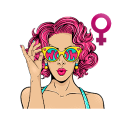 WAStickerAppsملصقات نسائية لتطبيق WhatsApp