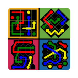 Connect The Dots - Super Shapes  Color Pipe Lines