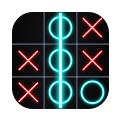 تيك تاك تو XS و عظم noughts والصلبان