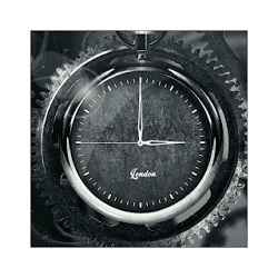 FREE Black Clock - Live Wallpaper