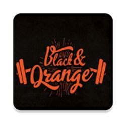 Black  Orange Sports