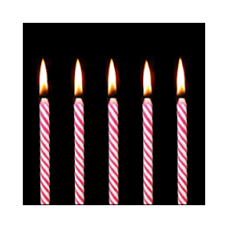 Birthday candles