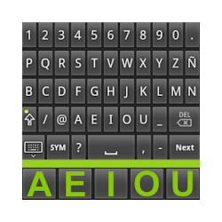 Teclado Semi ALFABÉTICO Rápido Velocidad fácil ya