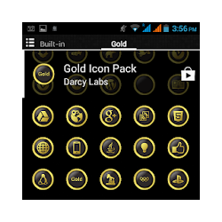 New Gold Icon Pack Free