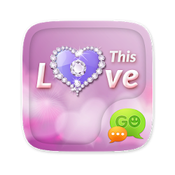 GO SMS PRO THIS LOVE THEME