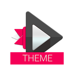 Material Dark Pink Theme