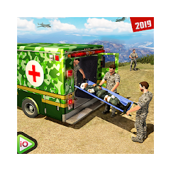 US Army Ambulance Driving Rescue Simulator 2020