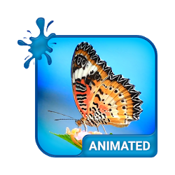 Tiger Butterfly Keyboard + Live Wallpaper تنزيل Tiger Butterfly Keyboard + Live Wallpaper Free لـ Android
