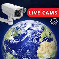 Live Earth Cam HD - كاميرا ويب  خرائط حية