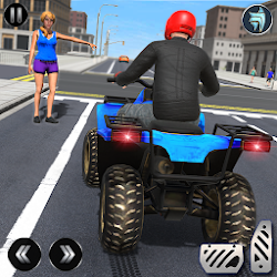 ATV Quad Bike Simulator 2020 Bike Taxi Games