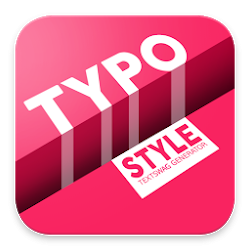 Typo Style - Add text on Pictures cool fonts