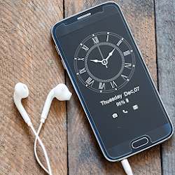 Always On Display-- AMOLED  Clock Lock Screen