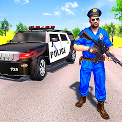 Grand Police SUV Mountain Car Gangster Chase