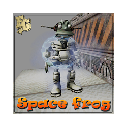 Crazy Jumping Space Frog