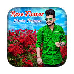 Rose Flower Photo Frame