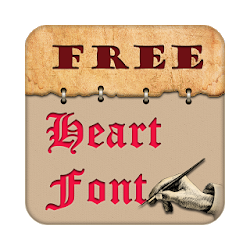 Heart Font Style Free