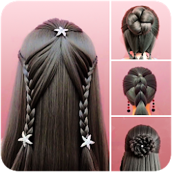 Offline Hairstyles Step by Step for Girls