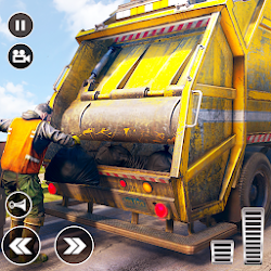 City Trash Truck Simulator Dump Truck Games