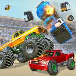 Monster Truck Demolition derby Car Driving Games
