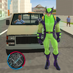 Super wolverne Rope Hero Gangstar OffRoad Crime