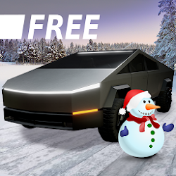 Cyber Truck Snow Drive شاحنة صغيرة