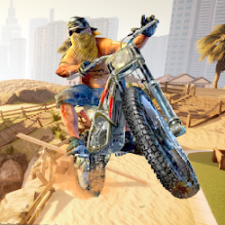 Beach Bike Ramp Stunts Racing Master