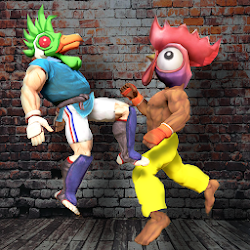 Rooster Fighting Game Kung Fu Farm Battle